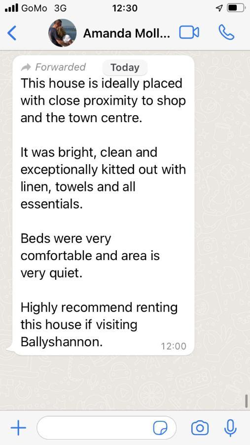 Entire 3 Bedroom House Ballyshannon Town Centre Esterno foto